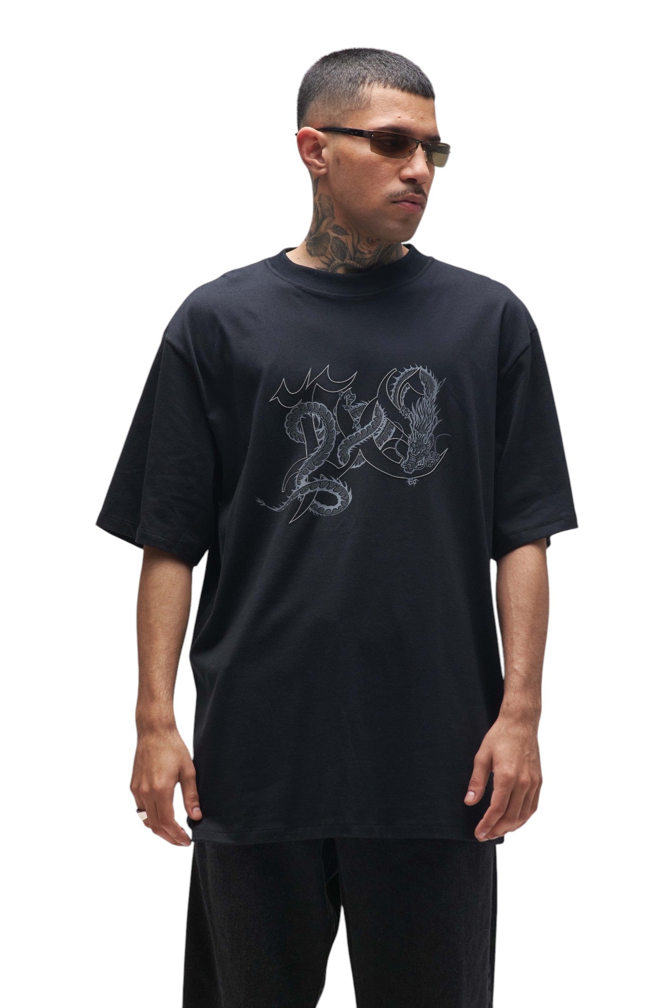 Camiseta Plano C - Dragon - Black