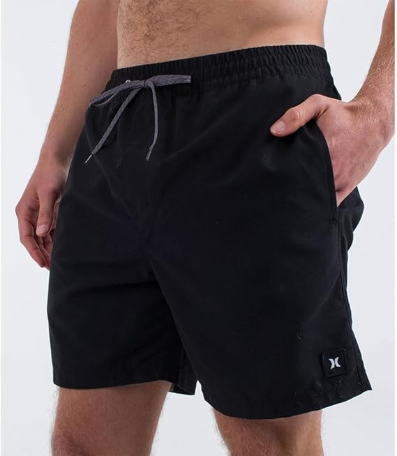 Bermuda Hurley - Icon Balboa 17 - Preto