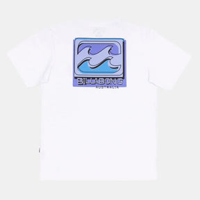 Camiseta Billabong - Crayon Wave - Branco