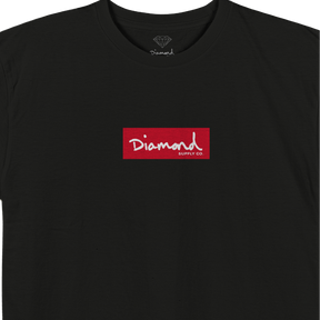 Camiseta Diamond - Box Logo - Black