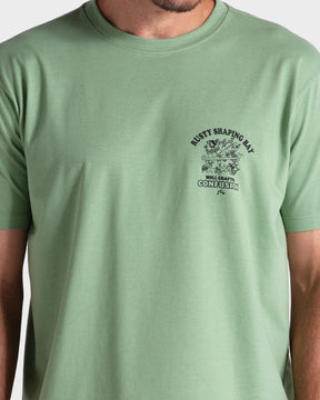Camiseta Rusty - No Shade - Verde Menta