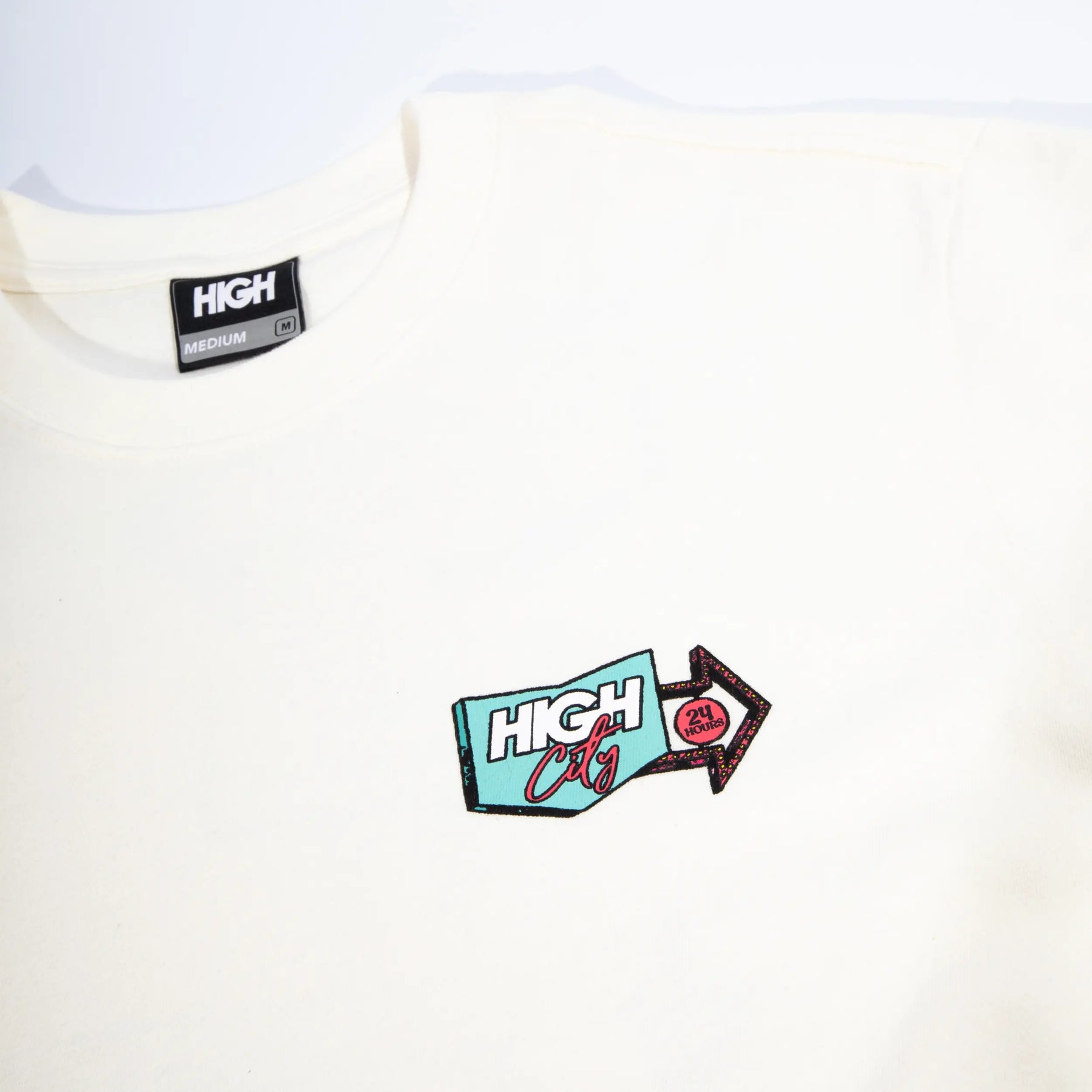 Camiseta High - Cafeteria - White