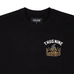 Camiseta Thug Nine - King is Dead - Black