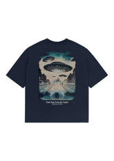 Camiseta Oodles - Sci-Fi - Azul