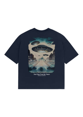 Camiseta Oodles - Sci-Fi - Azul