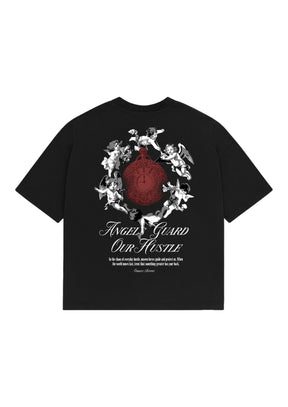 Camiseta Oodles - Guardian Angel -  Preto