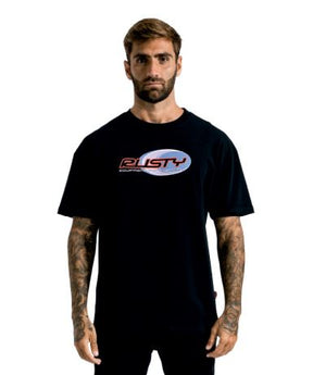 Camiseta Rusty - Egg Moon - Preto