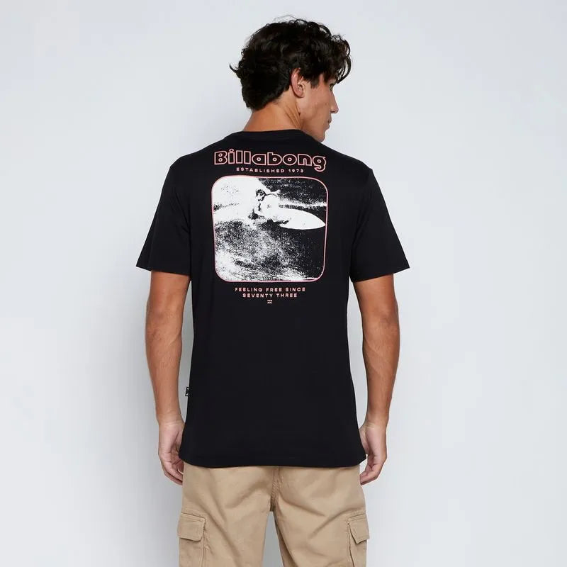 Camiseta Billabong - Layback - Preto