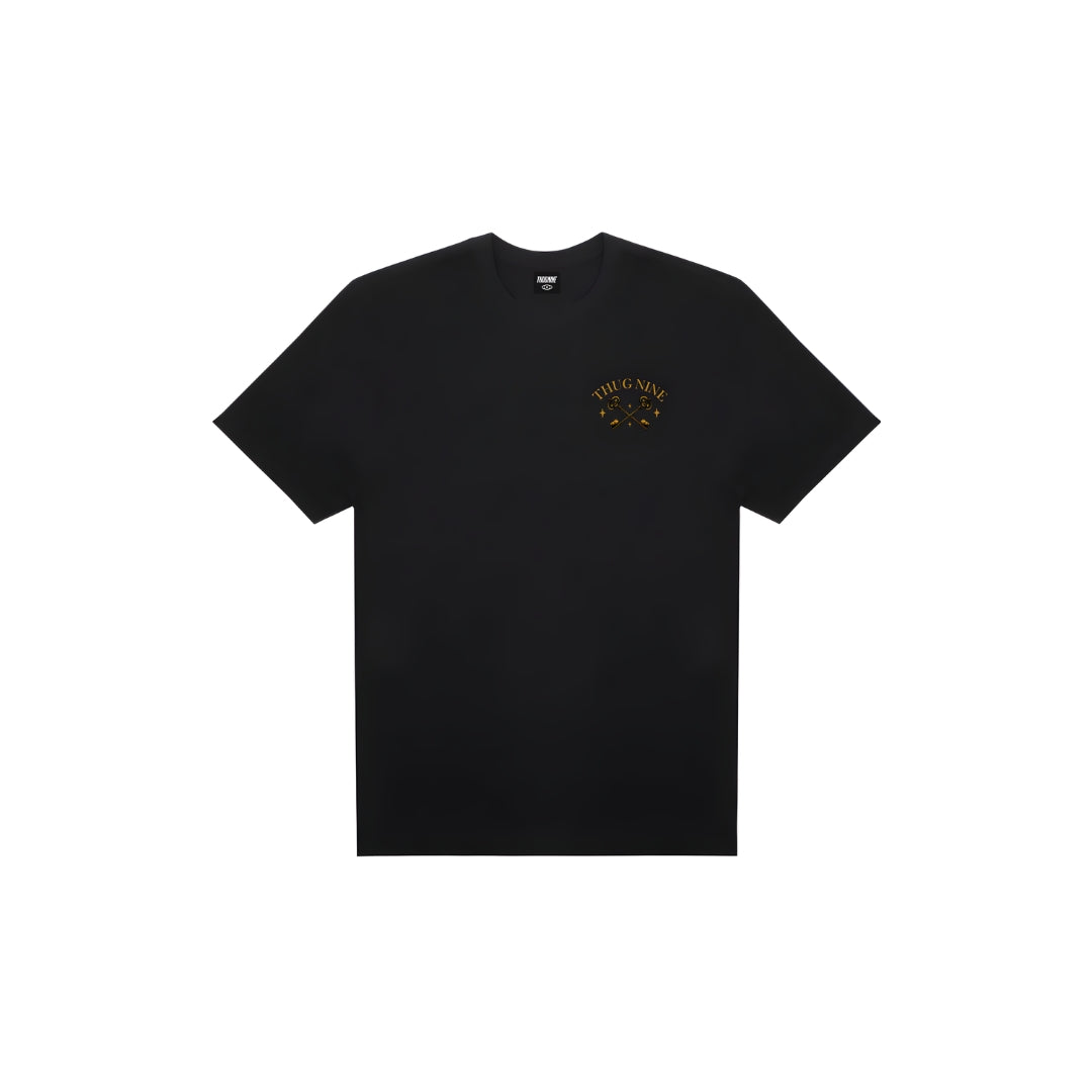Camiseta Thug Nine - The Mansion - Black