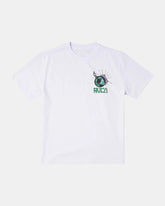 Camiseta RVCA - Tatic Channel - Branco