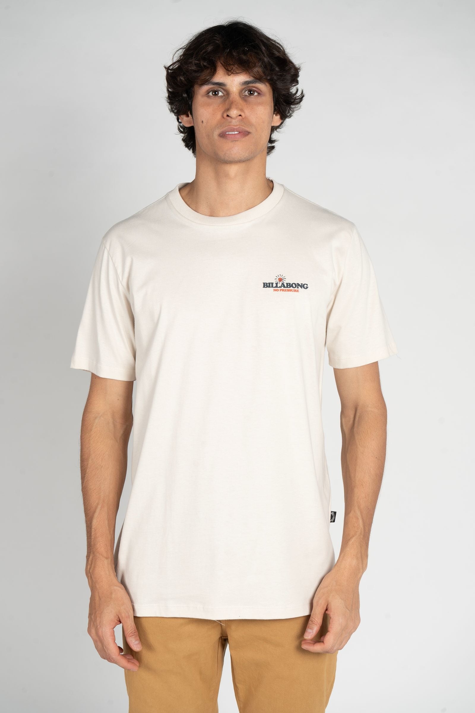 Camiseta Billabong - Pressure - Off White