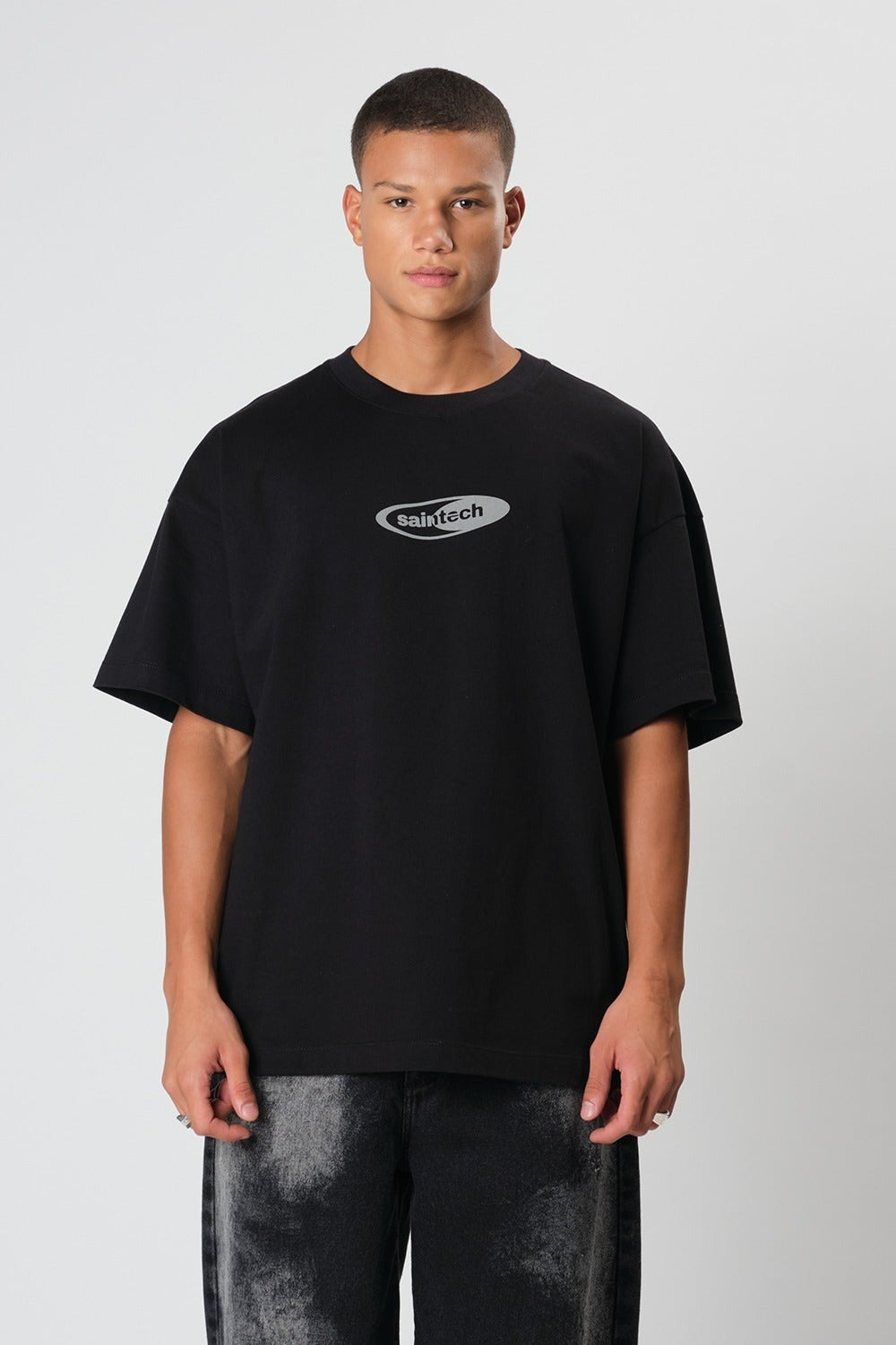 Camiseta The Saint - Saintech - Black