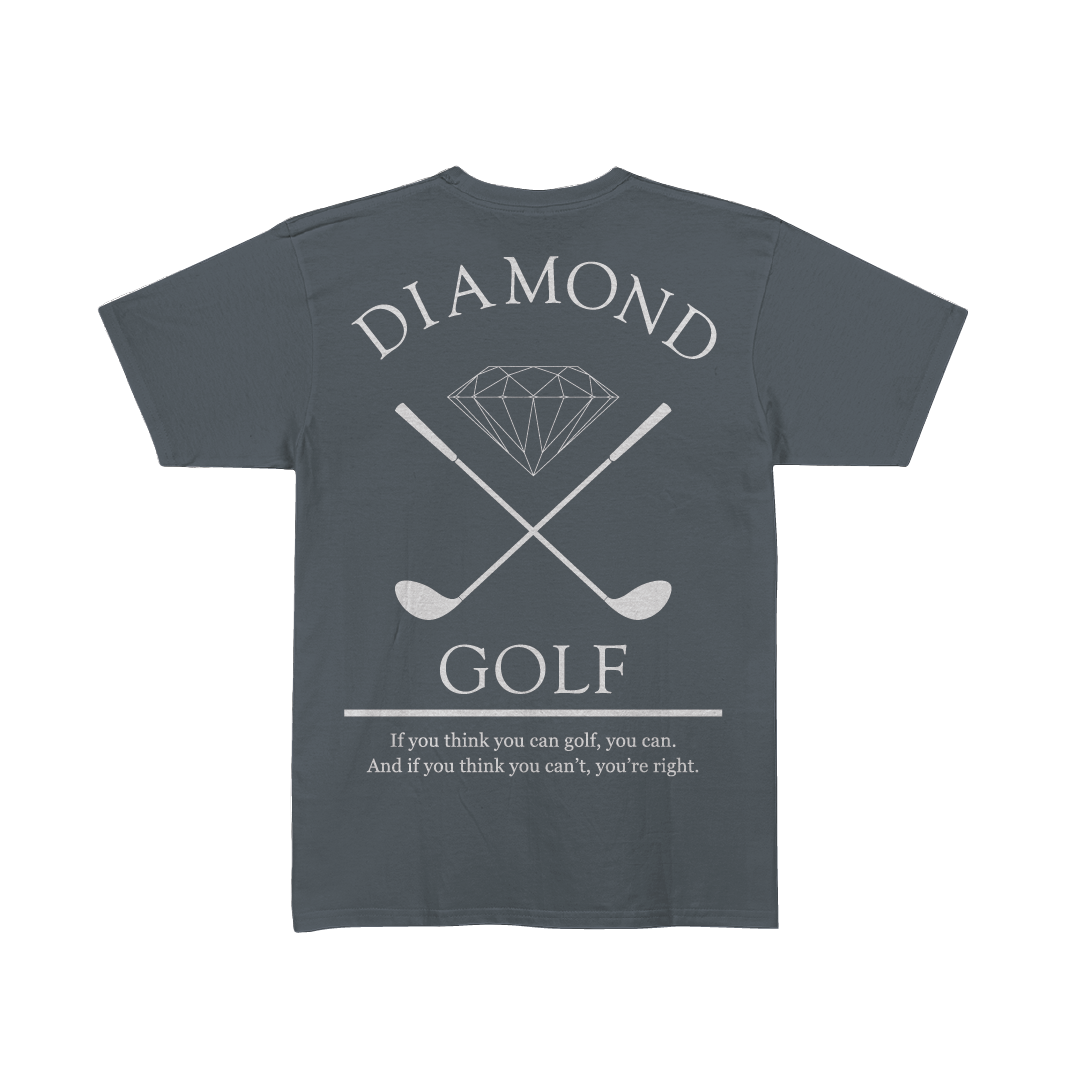 Camiseta Diamond - Golf Tee - Washed Blue