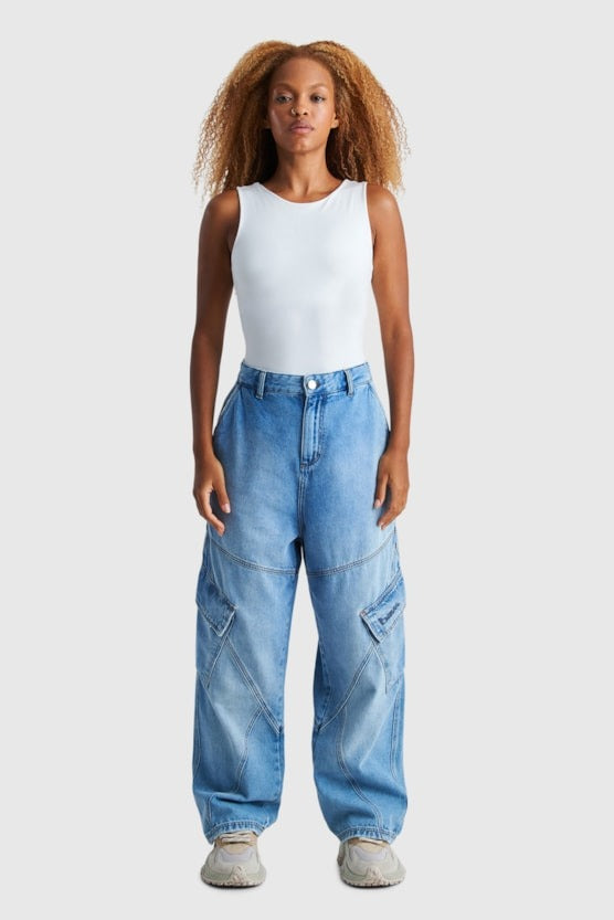 Calça BAW - Simple Outdoor Wellness - Jeans Claro
