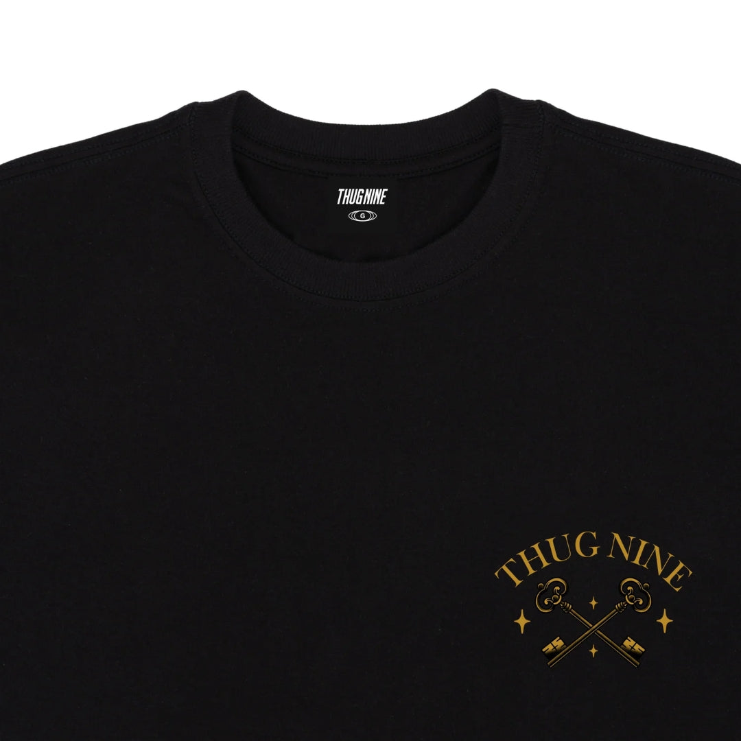 Camiseta Thug Nine - The Mansion - Black