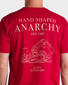 Camiseta Rusty - Planer - Vermelho