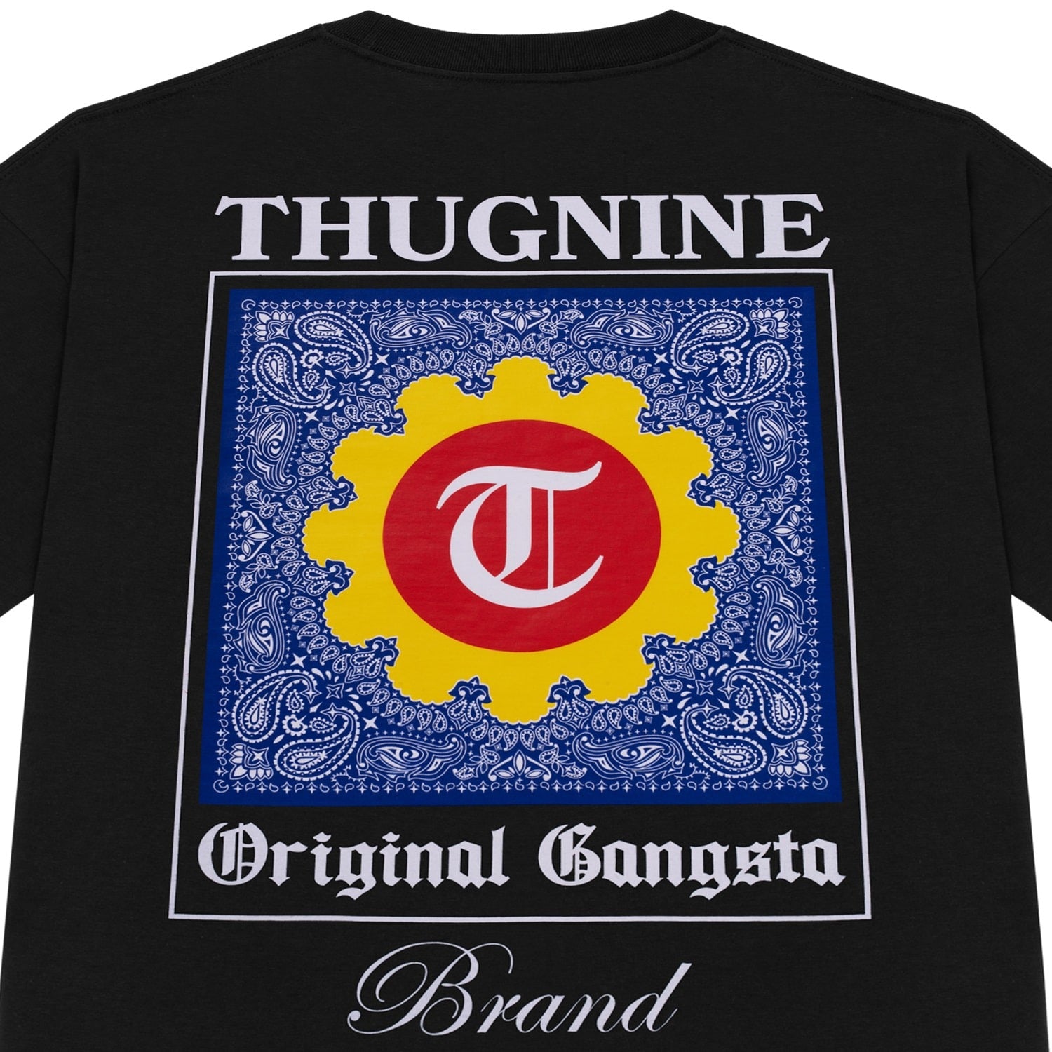 Camiseta Thug Nine - Oversized Bandana