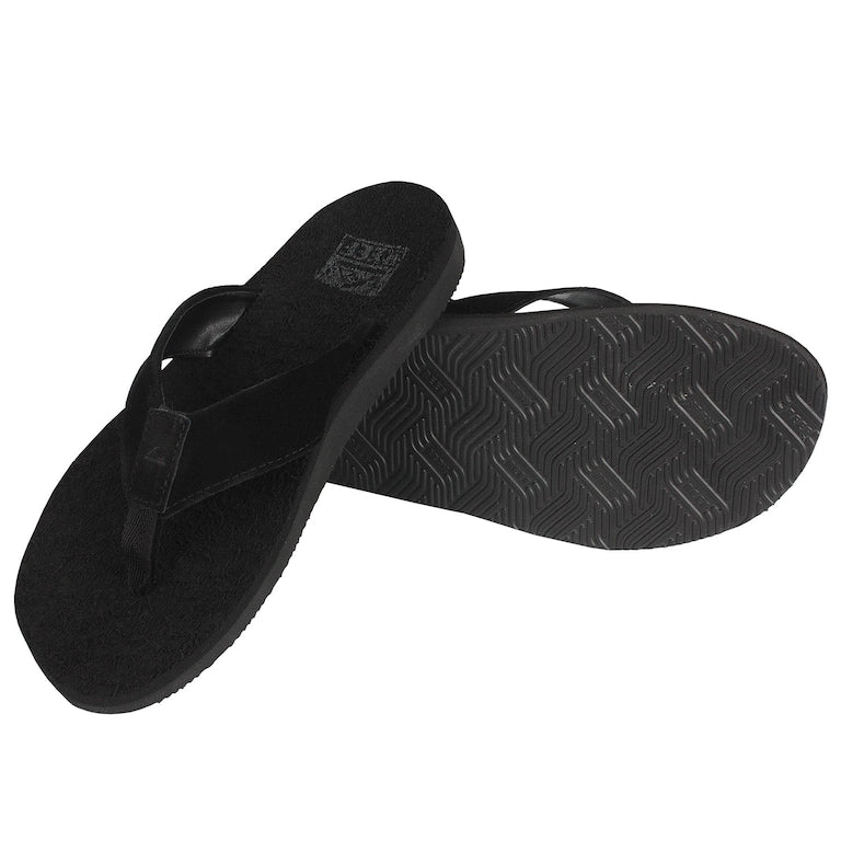 Sandália Reef - Smoothy Suede - Black