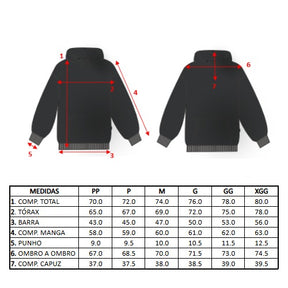 Casaco The Saint - Chrome - Black