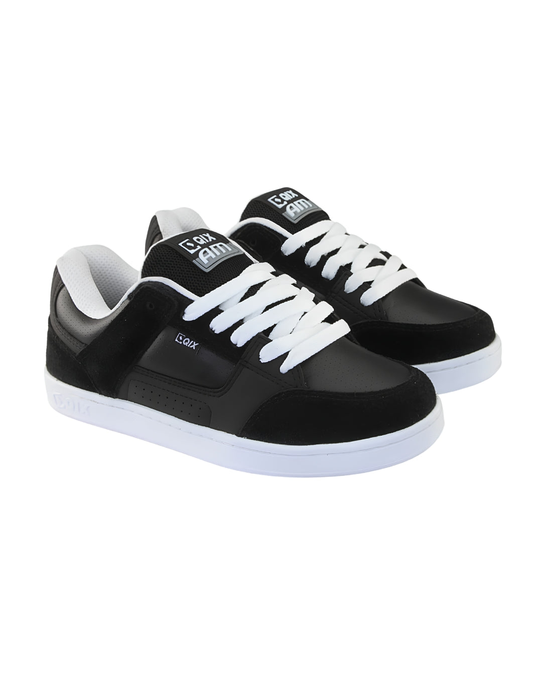 Tênis Qix - AM Skate Confort - Preto/Branco