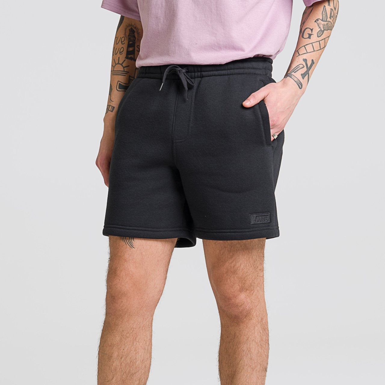 Bermuda Moletom Vans - Core Basic - Preto - M