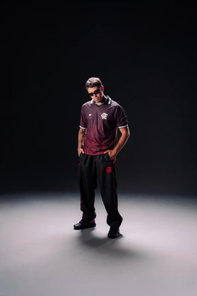 Camiseta Polo Wanted - Redblack Club