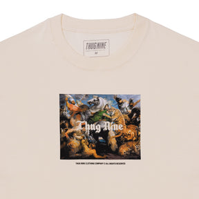 Camiseta Thug Nine - Oversized Hunt Or Be Hunted