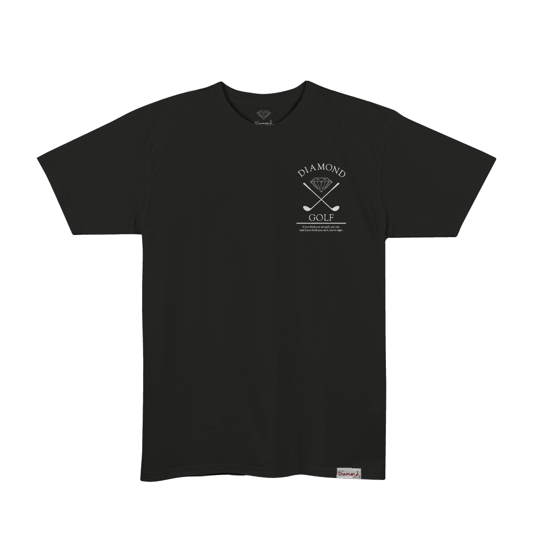 Camiseta Diamond  - Golf Tee - Black
