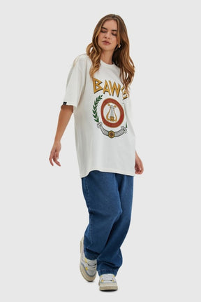 Camiseta BAW - Regular Pantheon - Off White