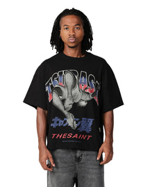 Camiseta The Saint - Wide Boxy Big Overhead Kick Tsubasa