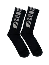 Meias Reef - Cano Longo Letreiro - Preto