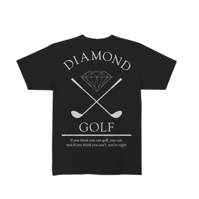 Camiseta Diamond  - Golf Tee - Black