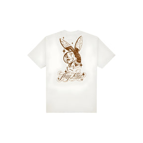 Camiseta Thug Nine - Bunny - Off White