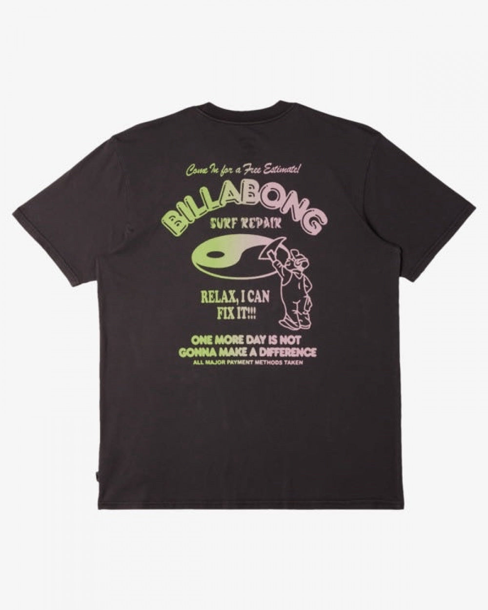 Camiseta Billabong - Relax II - Preto