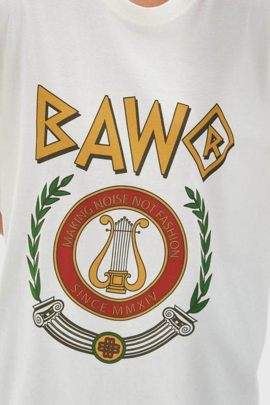 Camiseta BAW - Regular Pantheon - Off White