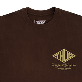 Camiseta Thug Nine - Shield - Brown