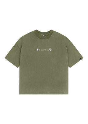 Camiseta Oodles - Guardian Angel - Musgo