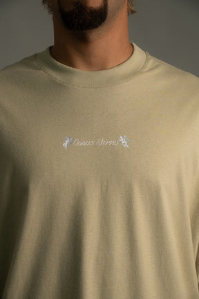 Camiseta Oodles - Guardian Angel - Musgo