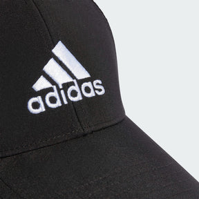 Boné Adidas - Baseball Leve Logo Bordado - Black