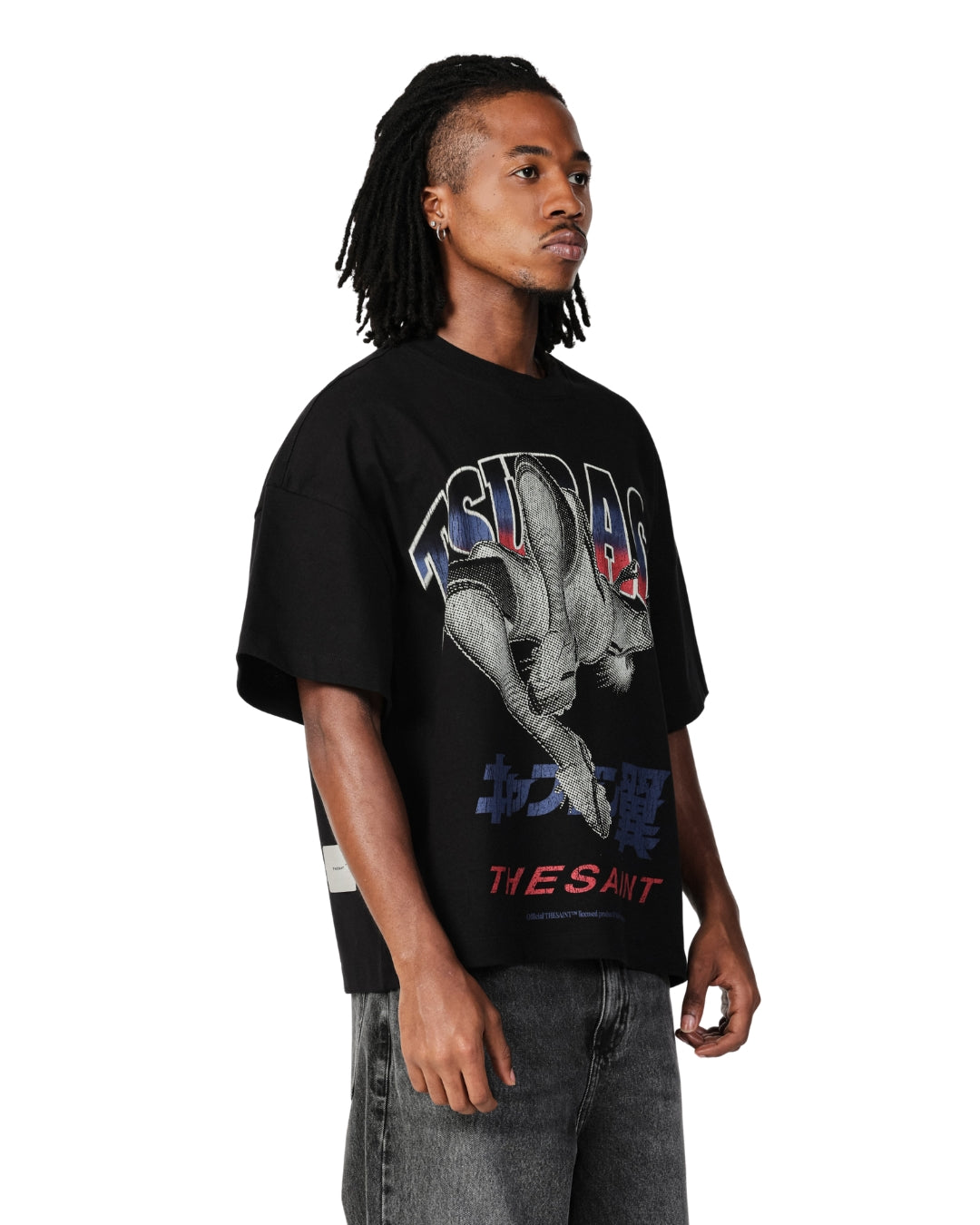 Camiseta The Saint - Wide Boxy Big Overhead Kick Tsubasa