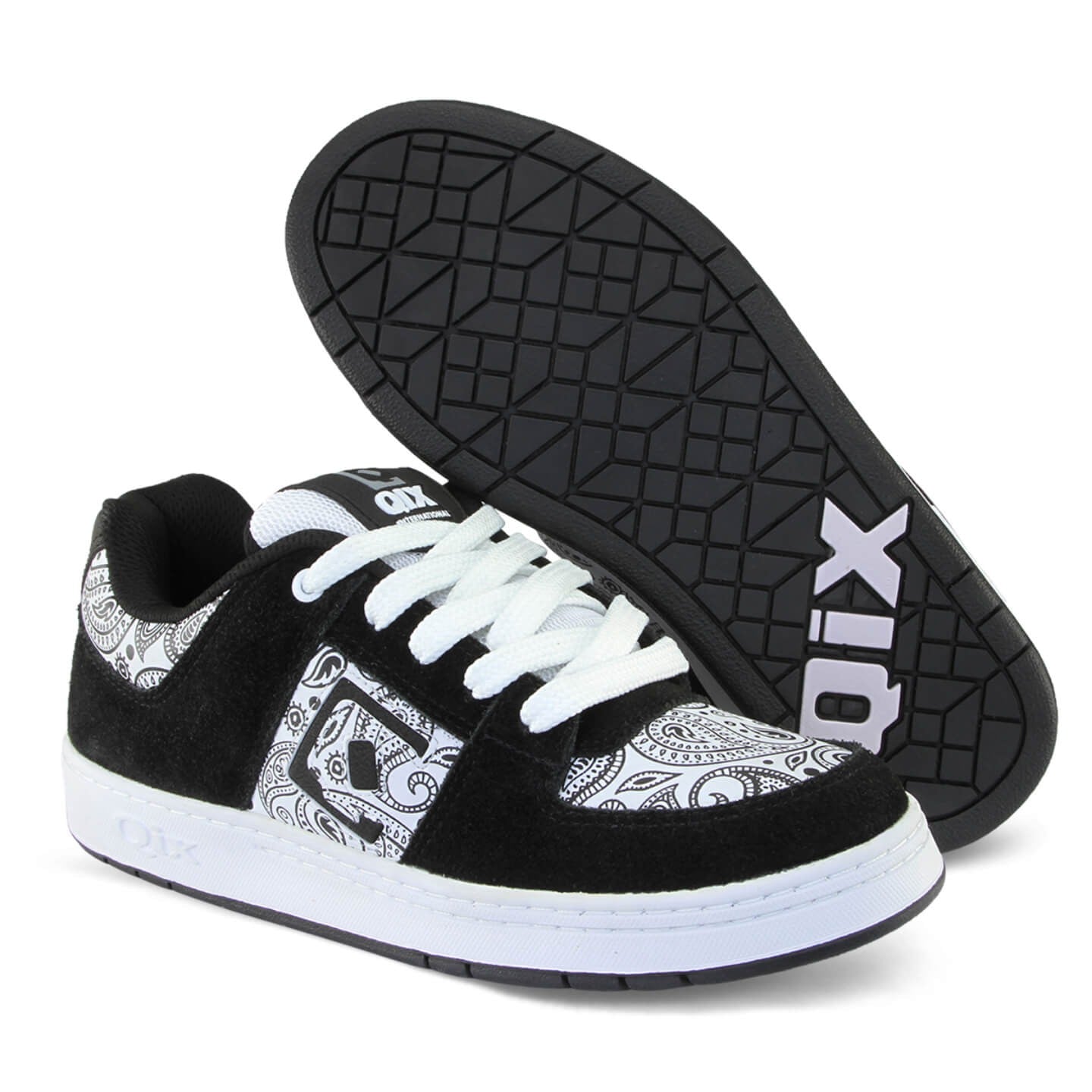 Tênis Qix - 90s OG - Branco/Preto