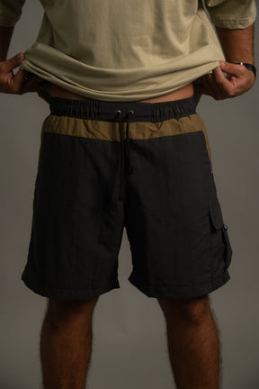 Short  Oodles - Area - Cinza