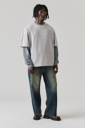 Camiseta The Saint - Boxy - Gray