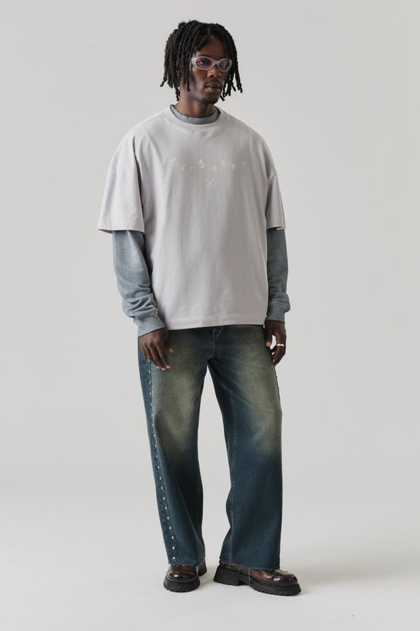 Camiseta The Saint - Boxy - Gray