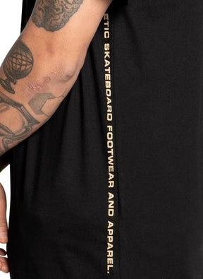 Camiseta DC Shoes - Side By Side - Preto