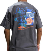 Camiseta DC Shoes - Worldwide 1994 - Cinza Escuro