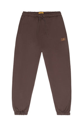 Calça Moletom Plano C - Sweat Pants Logo - Brown