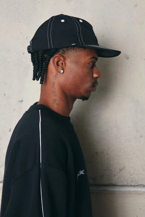 Boné Plano C - 6 Panel Hat PC - Black